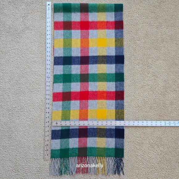 NWOT Hudson's Bay Company 100% Wool Stripes Colorful HBC - Picture 11 of 11